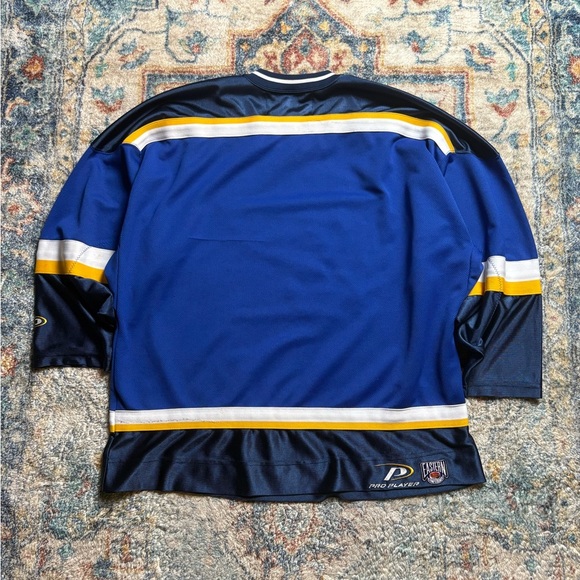 Vintage Pro Player St. Louis Blues Hockey Jersey Size XL - Picture 2 of 7